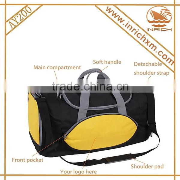Customizable Good Quality Polyester Luggage Duffel Travel Bag photo-5