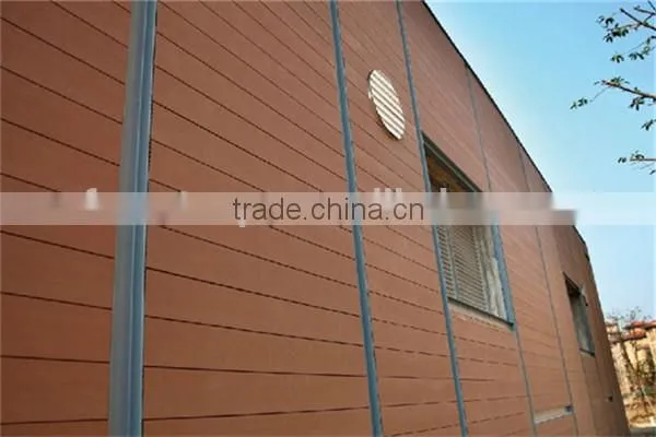 Natural Wood Veneer Facade Panels Modular Prefabricated Buildings Concrete Facade Cladding photo-2