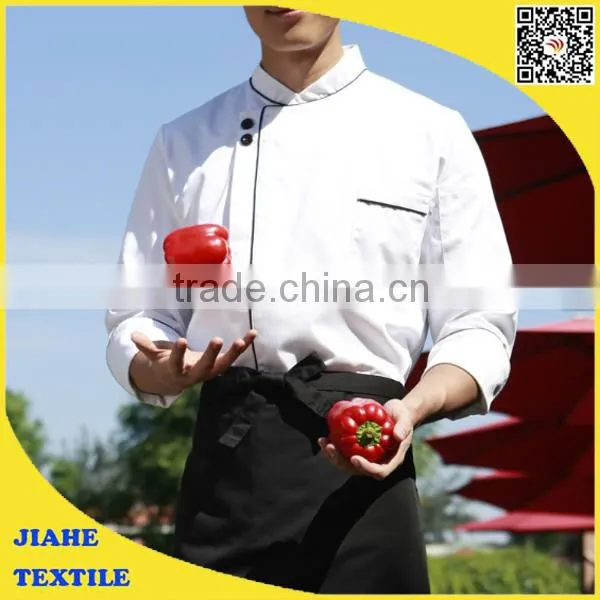 High Quality Poly Cotton Blend Chef Coat photo-6