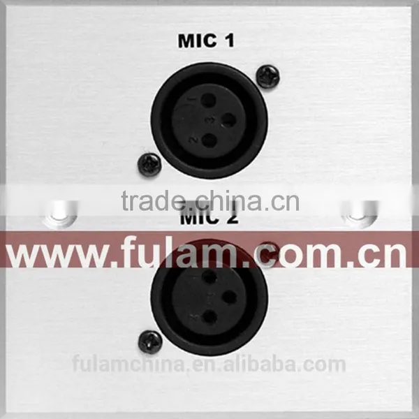 Metal Aluminum Multimedia Wall Plate Socket