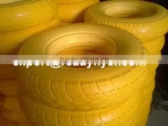 Wheel Barrow PU Rubber Wheel photo-3