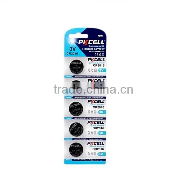PKCELL Lithium Button Battery 3V CR2016 Laptop Battery photo-3