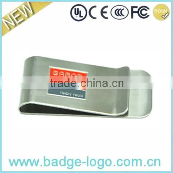 Red Painting Metal Money Clip photo-2
