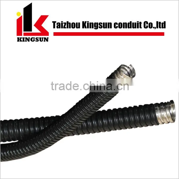 PVC Coated Flexible Corrugated Electrical Conduit Pipes photo-2