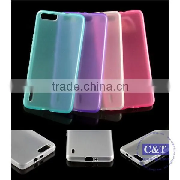 C&T Ultra Thin Slim Clear Crystal TPU Gel Soft Back Skin Case for Huawei Honor 6 Plus photo-6
