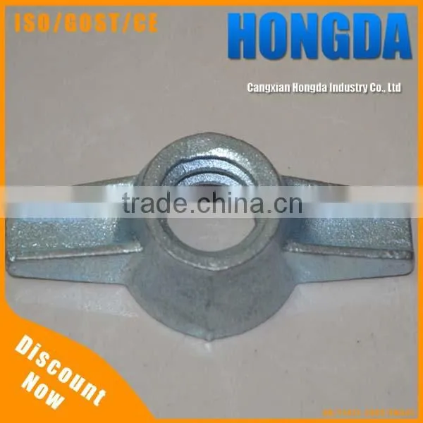 High Quality Galvanized Adjustable Screw Base Jack Nut Manufacturer photo-2