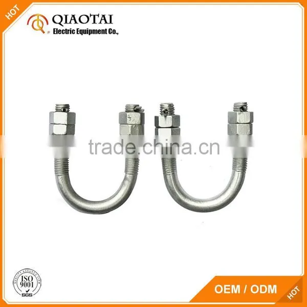 High Quality Hot Dip Galvanized u Bolt Saddle Clamps photo-4