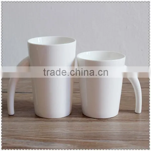 Comfortable Special Ceramic Mug With Trunk Handle photo-2