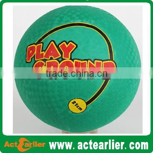 Rubber Playground Balls With Custom Logo photo-3