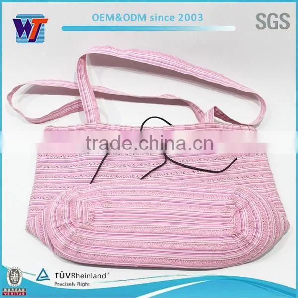 Bamboo Bracelets Shoulder Women Canvas Messenger Bag photo-5