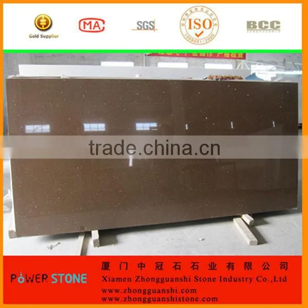 Quartz solide surface slab for kitchen