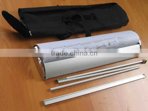 Trade Show Portable Heavy Base Roll up Banner Stand, Aluminum Water Drop Roll up Standees photo-2