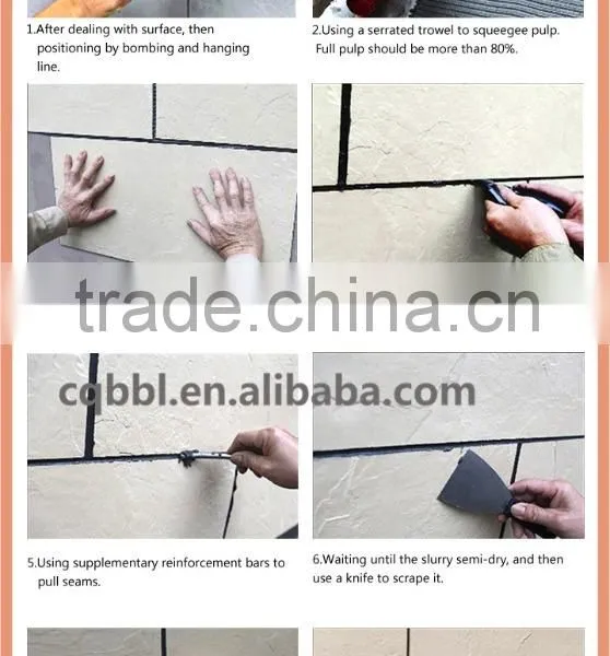 Latest Design Breathable 2.5-3mm Thickness Corrosion Resistance Flexible Sandstone, Exterior Wall Sandstone photo-6