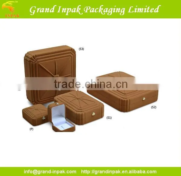 Hot Sale Customized Flocking Jewelery Boxes,fashion Flocking Jewelry Box photo-3