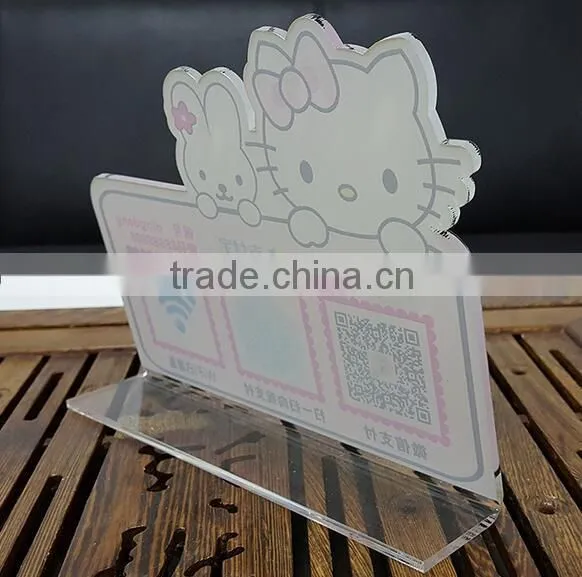 Skill-screen Acrylic Table Top Nameplate Display Stand photo-2