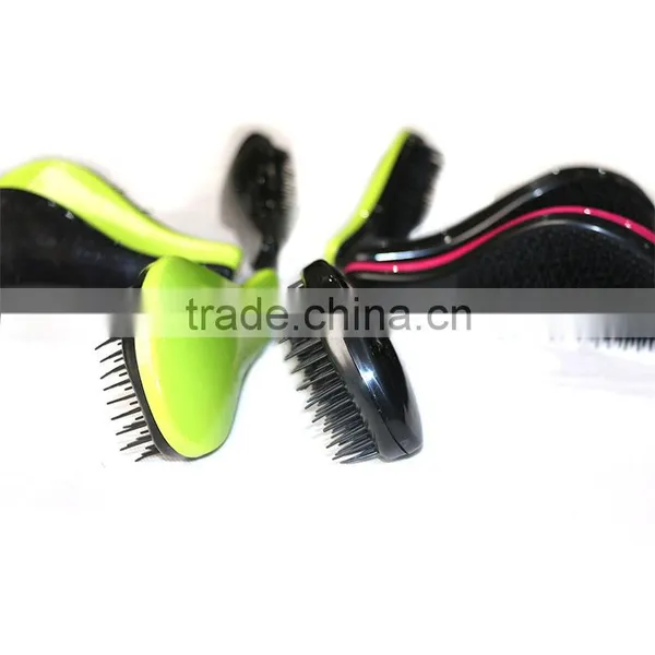 2016 Fashion Hair Brush Anti-static Professional Fashion Hair Combe Salon Styling Brush Red/Purple photo-5