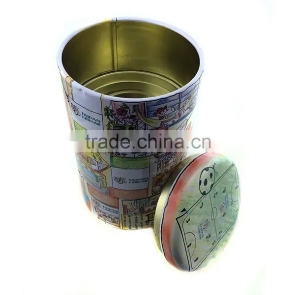 Burger Tin Box Round photo-5
