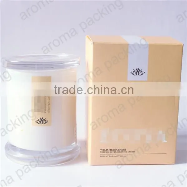 Customer Luxury Design Colorful Cardboard Box for Candle Packing photo-3