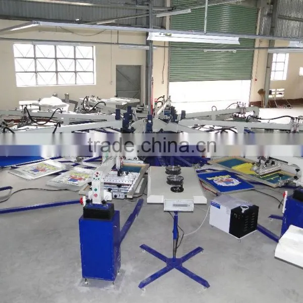 4 Colors Full Automatic T-shirt Screen Printing Machine photo-5