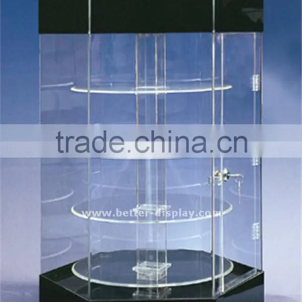 Acrylic Rotatable Power Bank Electric Display Cabinet photo-3
