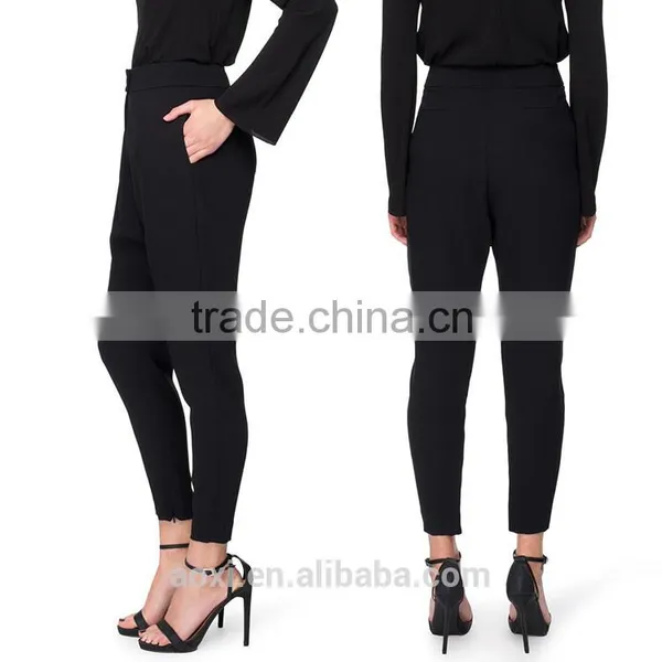 Oem Clothes Supplier Ltweight Dot Print Formal Wear Fashion Loose Pants for Women photo-6