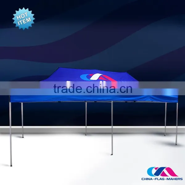 Advertising custom printed polyester material tents for sale