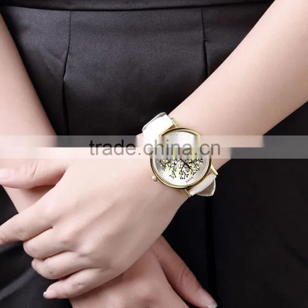 Import China Goods Leather Strap Watches Fashion Watch photo-4