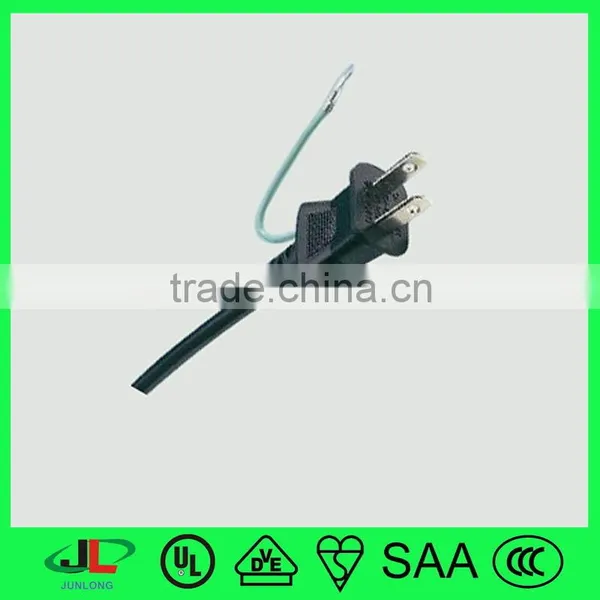 PSE Approved Extension Cord and Jap Plug With Ground Wire, c7 Female ac Plug photo-2