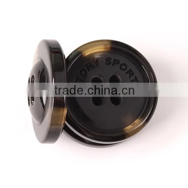 Plastic Made 4 Holes Sewing Polyester Buttons for Pants photo-5