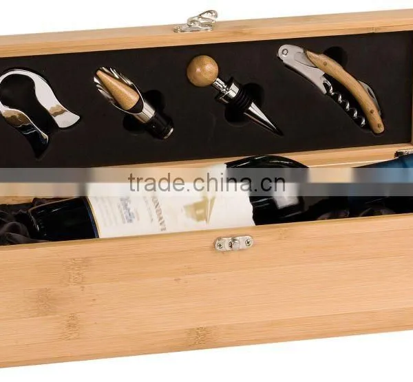 Bamboo Wine Box Set