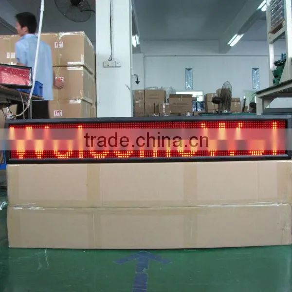Sinoela Full Color Indoor Lights Led Message Board, Semi Outdoor LED Message Panel Multi Lines, Advertising Led Signs Display