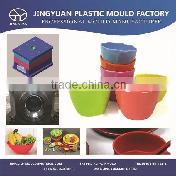 Taizhou Factory Direct Sales Melamine Compression Food Bowl Mould / Professional Melamine Compression Food Bowl Mold