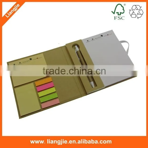 Notebook With Sticky Notes