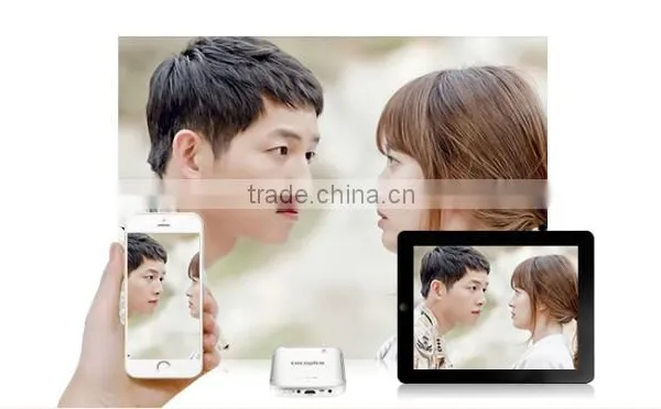 120Lumens Brightness DLP Style Bluetooth Android 4.4 Mini Beam Projector photo-3
