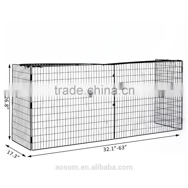 Homcom Black Extendable Fireguard Screen photo-3