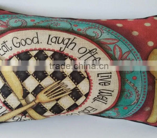 Custom Size Embroidery or Digital Printing Decorative Pillow photo-4
