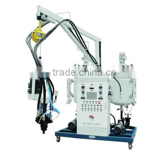 Low Pressure Polyurethane Foam Shoes and Soles Making Machine photo-6
