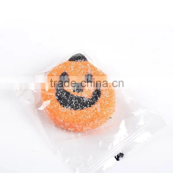 Halal Wholesale Individual Packed Candy Colorful Halloween Marshmallow photo-3