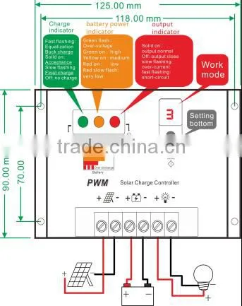 10A Solar Light Charge Controller photo-4