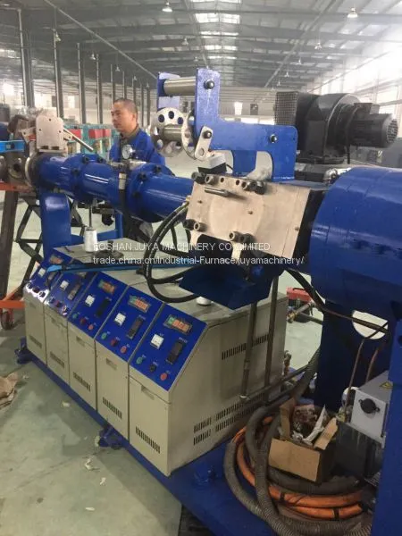 90-20D Cold Feeding Vacuum Ization Rubber Extruder Machine photo-3