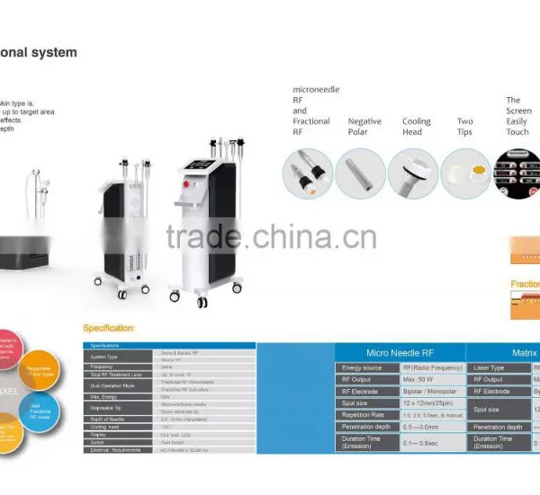 2016 Mirco Needle Beauty Machine for Skin Rejuvenation With CE Approved for Beauty Spa and Salon photo-6