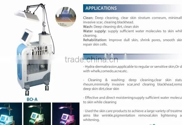 Portable Oxygen Facial Machine LED Therapy Professional Oxygen Facial Machine