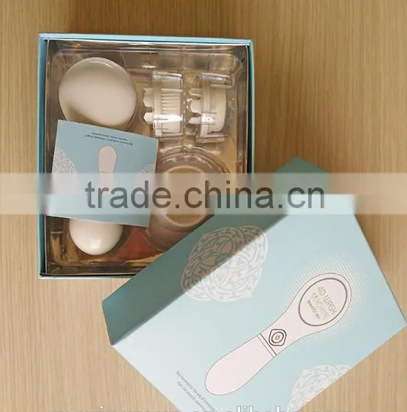 China Factory Direct Vibration Facial Cleaning Brush for Exfoliating, Microdermabrasion photo-4