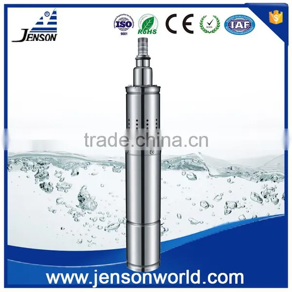 Jenson Stainless Steel Deep Well Submersible Screw Pump