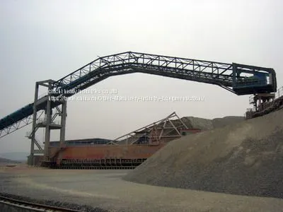 Mining and quarrying long distance high efficient belt conveyor/mining conveyor for minerals