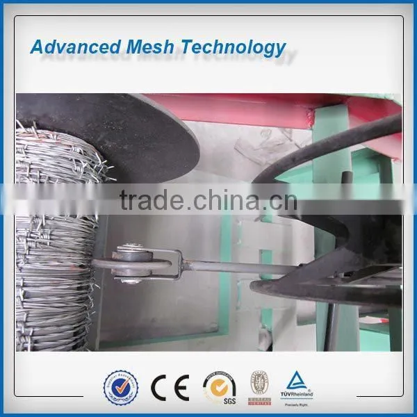 All Types of Galvanized Barbed/ Thorn Wire Fencing Making Machines China Factory photo-5