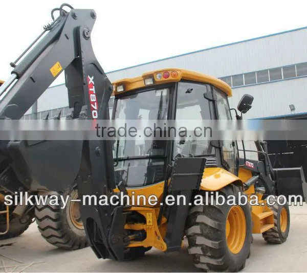 2017 Hot Sale Construction Machinery XT870 JC-B Tech. New Backhoe Loader With Price photo-3