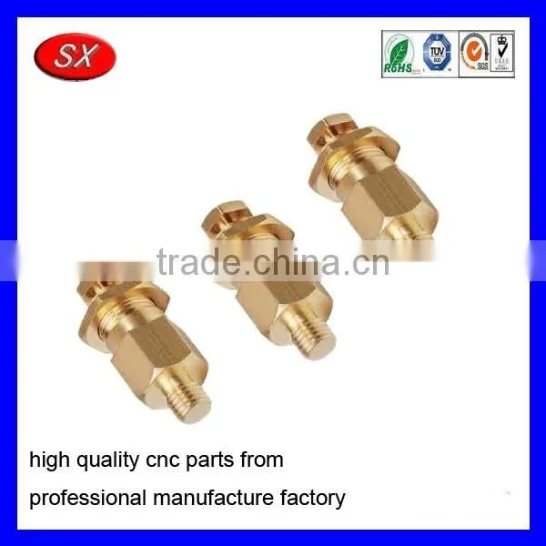 Customized Furniture Materials Furniture Connecting Fitting Brass Insert Thread Brass CNC Turning Parts photo-5