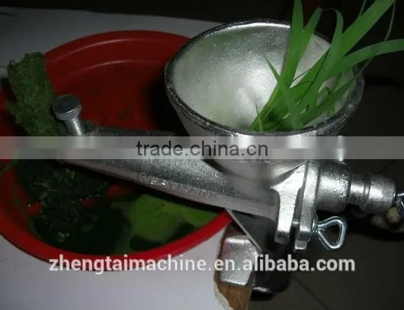Tin Plated Cast Iron Manual Wheatgrass Juicer