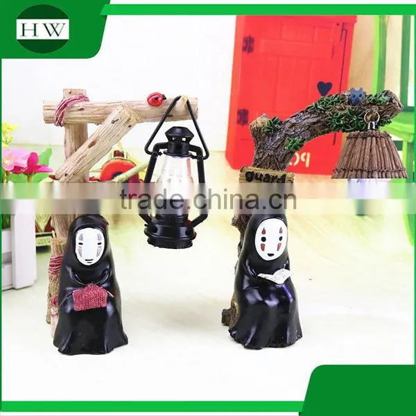 Resin Decorative Mini Cartoon Spirited Away Battery Led Night Lamp Light photo-2